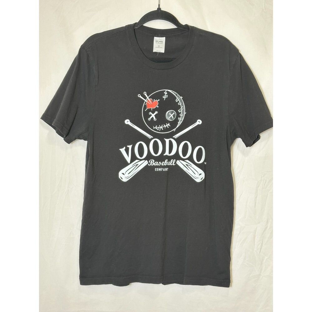 All Made Women's Organic Cotton Voodoo Baseball Tee, Size M